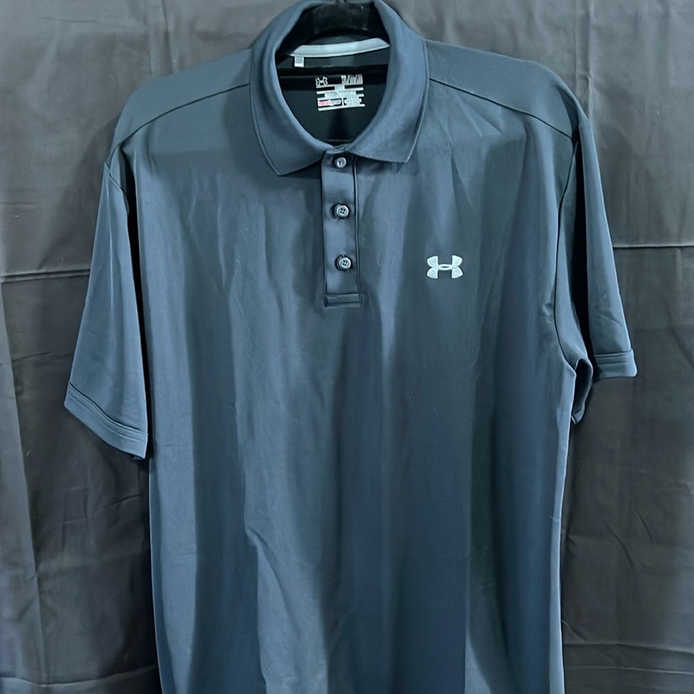 Under Armour Loose Fit Heat Gear Polo XL